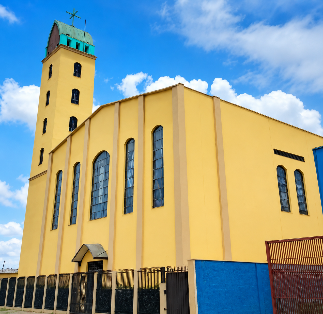 Fachada da Paróquia Cristo Ressuscitado